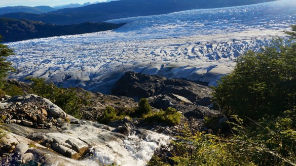 Once you hit this little waterfall, you know you are very close to Campamento Paso!